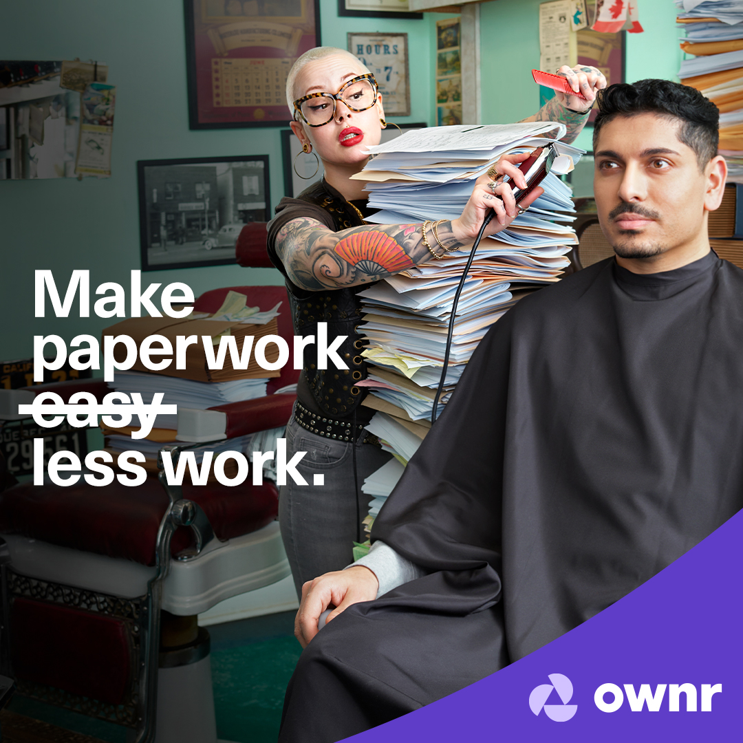 Social_Make paper work_Barber